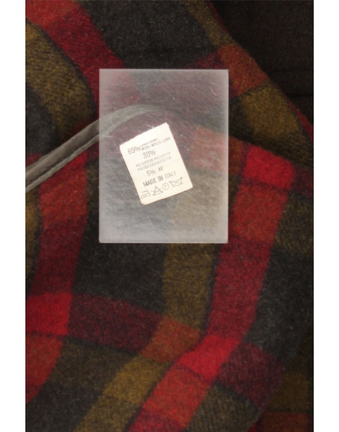 Vintage Womens Poncho Coat One Size Multicoloured Striped Wool