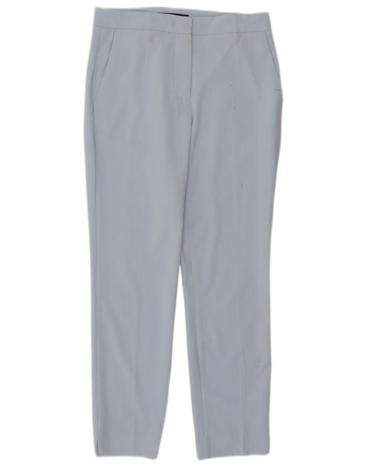 Zara Womens Slim Suit Trousers EU 36 XS W26 L26 Blue Polyester