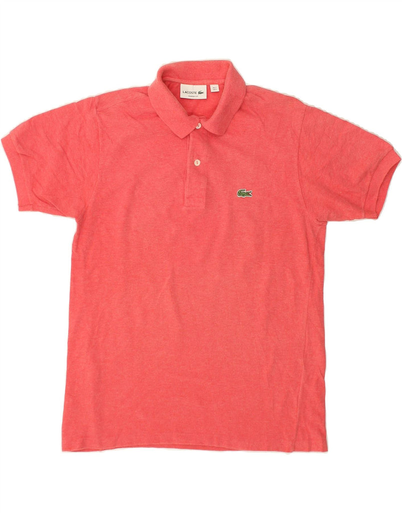 LACOSTE Mens Classic Fit Polo Shirt Size 3 Small Pink Cotton | Vintage Lacoste | Thrift | Second-Hand Lacoste | Used Clothing | Messina Hembry 