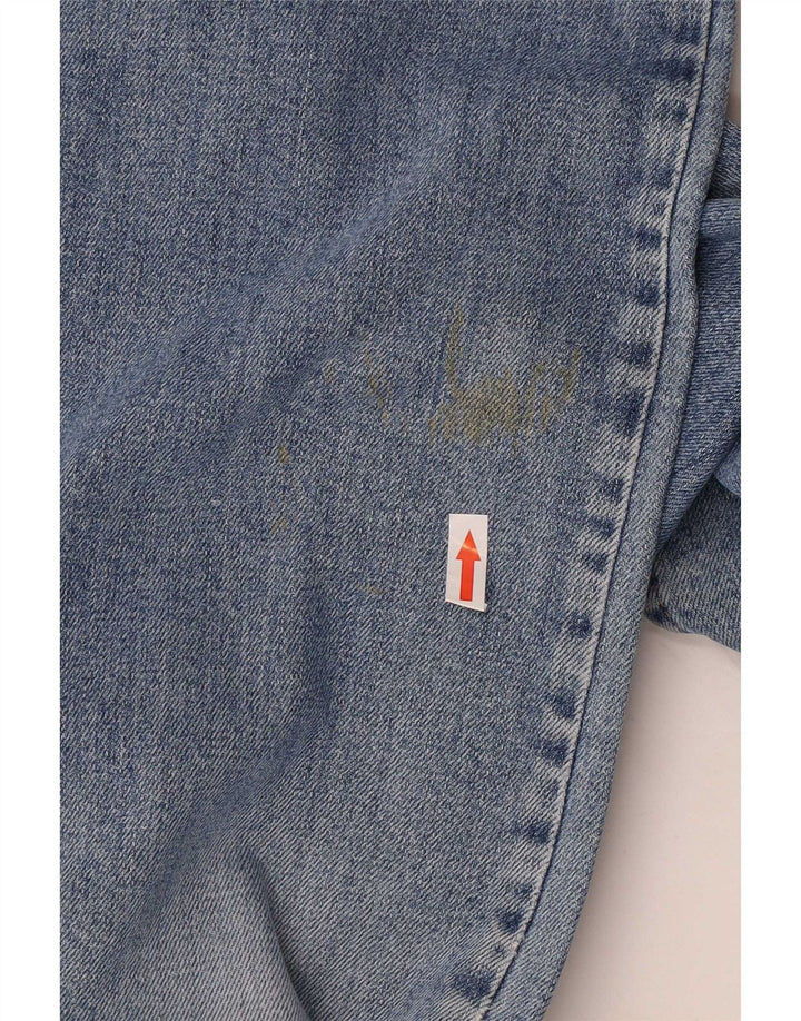 Lee Mens Straight Jeans W30 L28 Blue Cotton