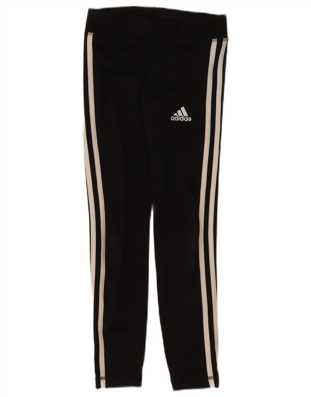 Adidas Girls Leggings 9-10 Years W22 L23 Black Polyester