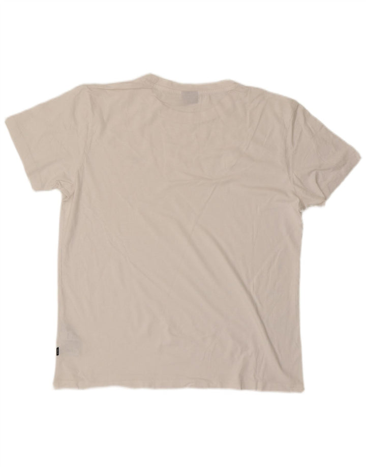 Joop Mens T-Shirt Top 2XL White Cotton