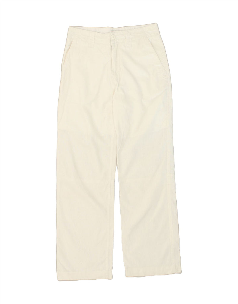 SMOG Mens Straight Chino Trousers XS White | Vintage Smog | Thrift | Second-Hand Smog | Used Clothing | Messina Hembry 