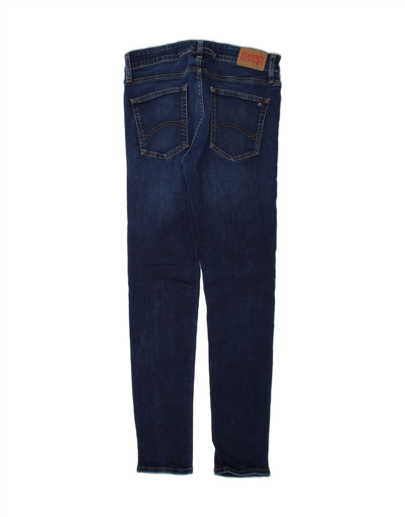 TOMMY HILFIGER Boys Skinny Jeans 13-14 Years W28 L29 Blue Cotton Vintage Tommy Hilfiger and Second-Hand Tommy Hilfiger from Messina Hembry 