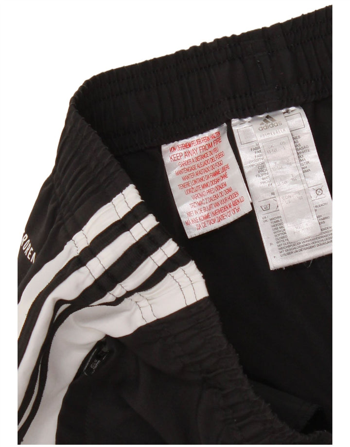 Adidas Boys Aeroready Tracksuit Trousers 13-14 Years  Black Polyester