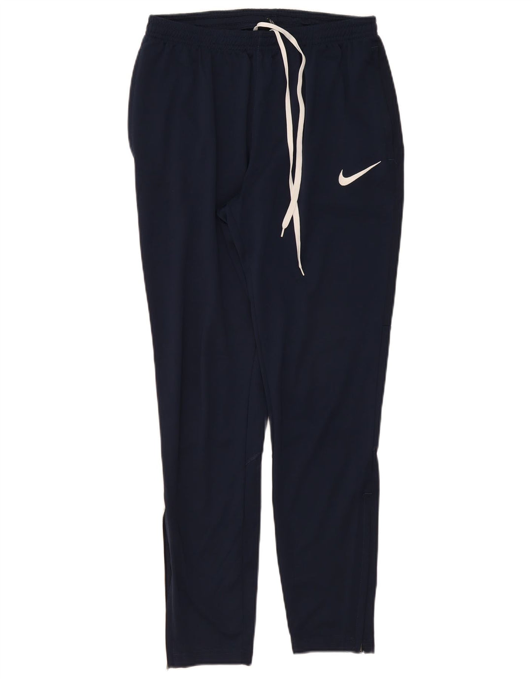 Nike Mens Dri Fit Tracksuit Trousers Medium  Navy Blue Polyester