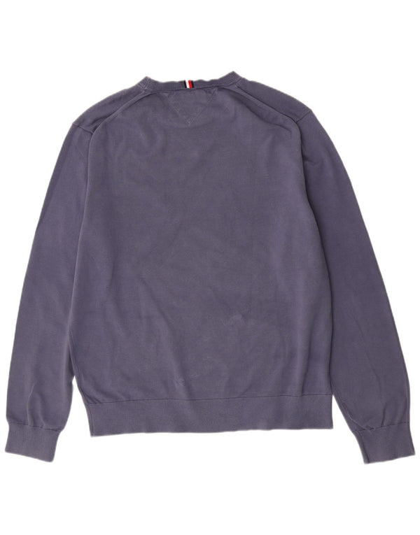 Tommy Hilfiger Mens Sweatshirt Jumper 3XL Blue Cotton