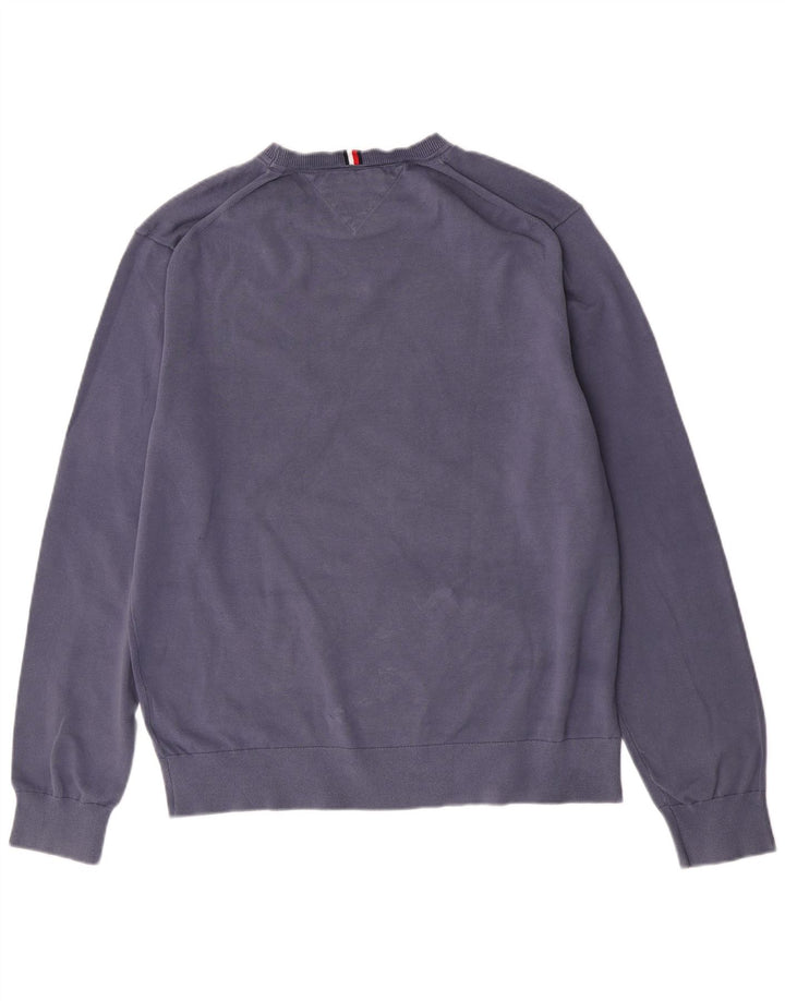 Tommy Hilfiger Mens Sweatshirt Jumper 3XL Blue Cotton