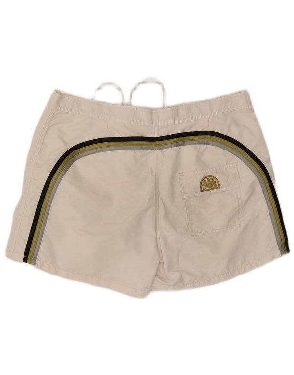 Sundek Mens Swimming Shorts Large White