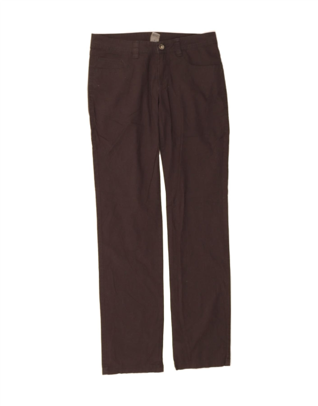 HELLY HANSEN Womens Straight Casual Trousers W28 L34 Grey Cotton Vintage Helly Hansen and Second-Hand Helly Hansen from Messina Hembry 