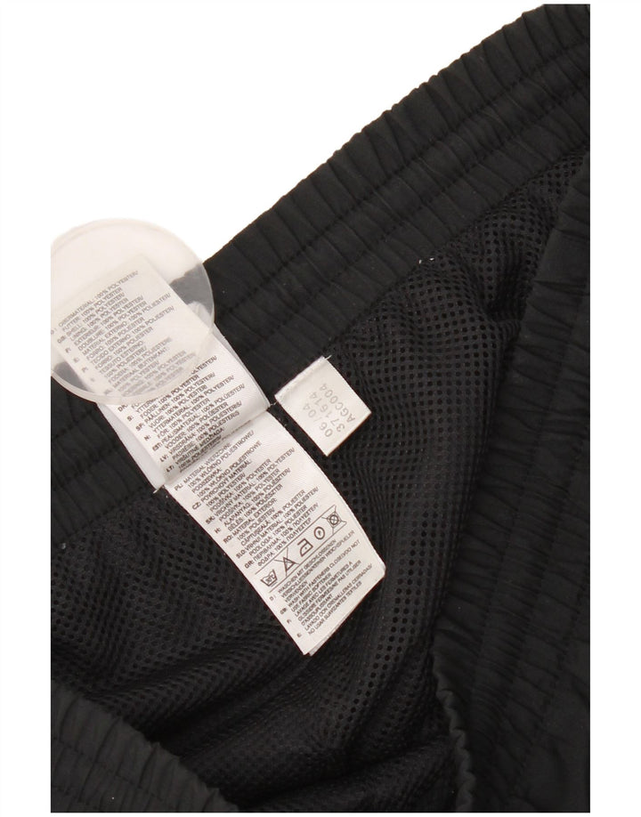 Adidas Mens Tracksuit Trousers Large Black Polyester