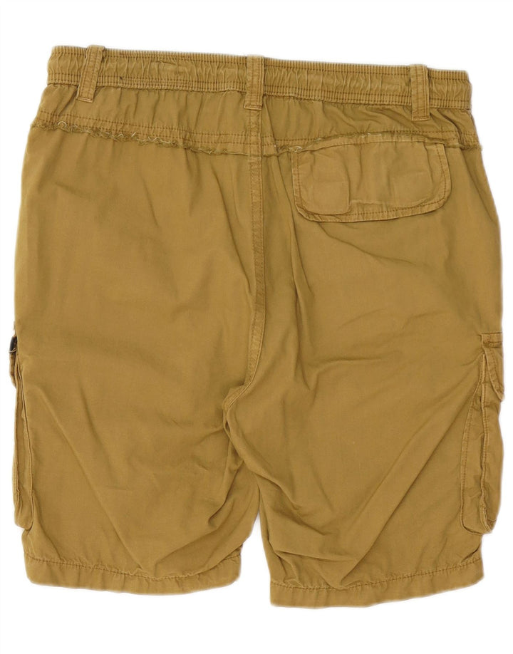 Alpha Industries Mens Cargo Shorts W31 Medium Khaki Cotton