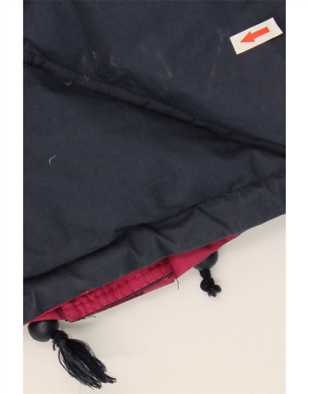 Vintage Mens Padded Reversible Ski Jacket UK 40 Large Pink Polyester