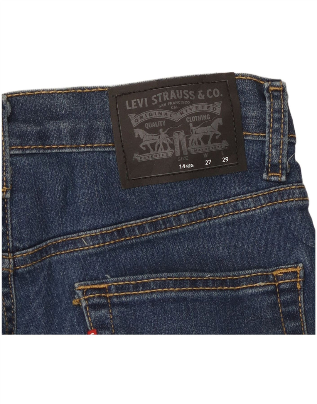 Levi's Girls 511 Slim Jeans 13-14 Years W27 L29 Blue