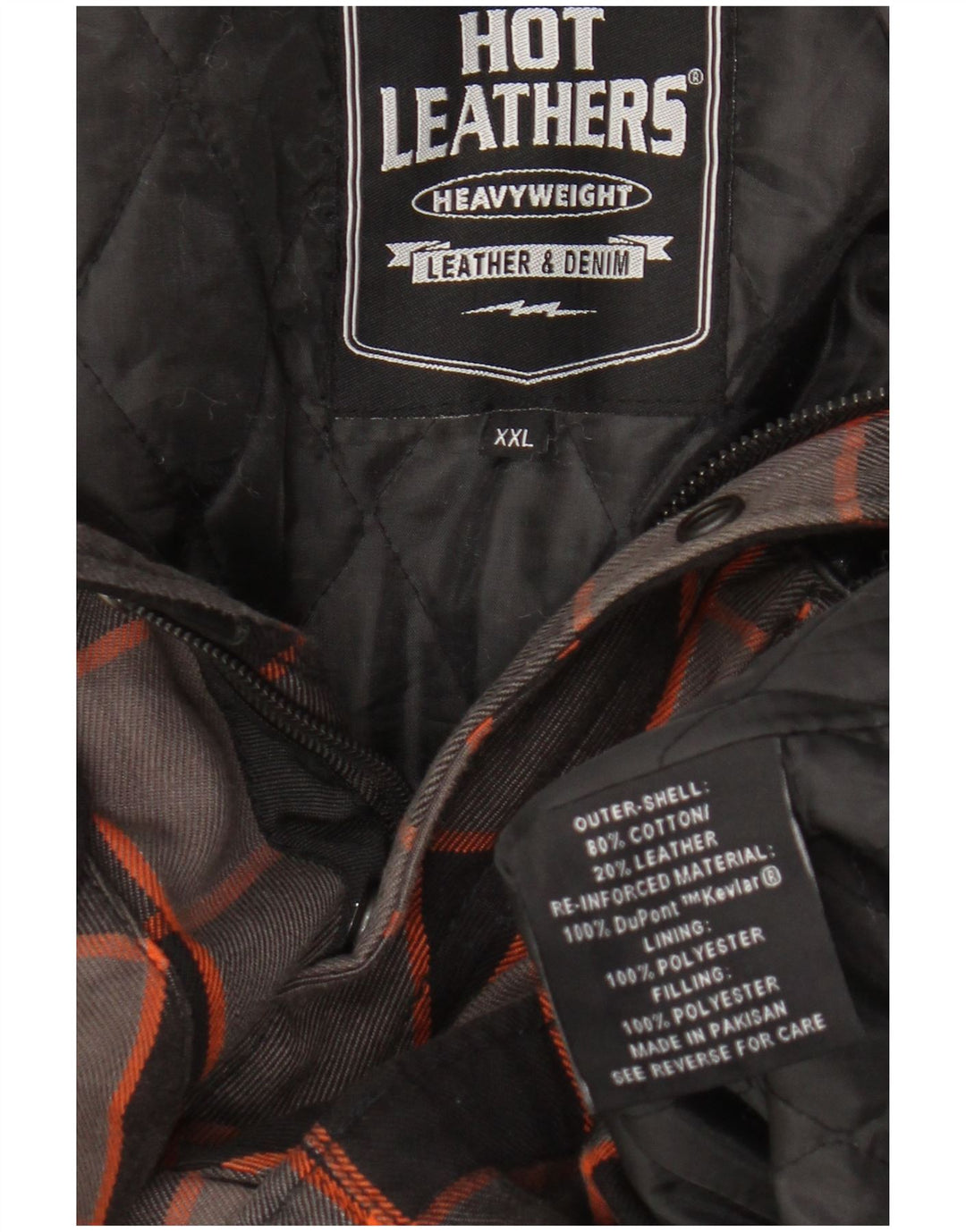 Vintage Mens Lumberjack Shirt 2XL Grey Check Cotton