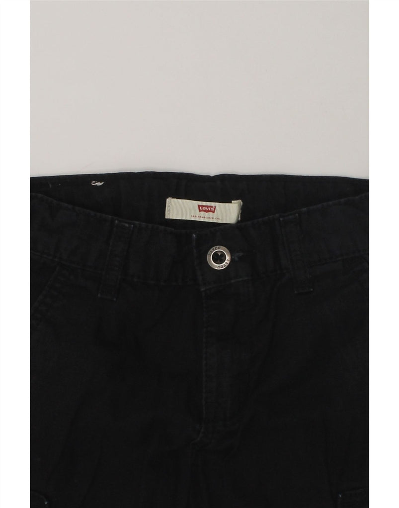 LEVI'S Boys Cargo Shorts 4-5 Years W22  Black Cotton | Vintage Levi's | Thrift | Second-Hand Levi's | Used Clothing | Messina Hembry 