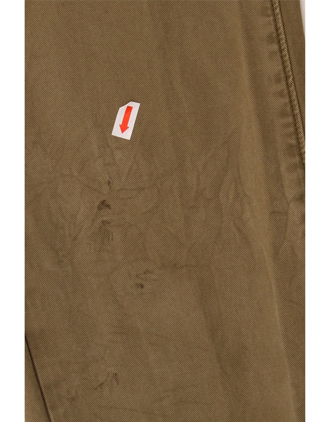 LEVI'S Mens Slim Chino Trousers W32 L32 Khaki Cotton