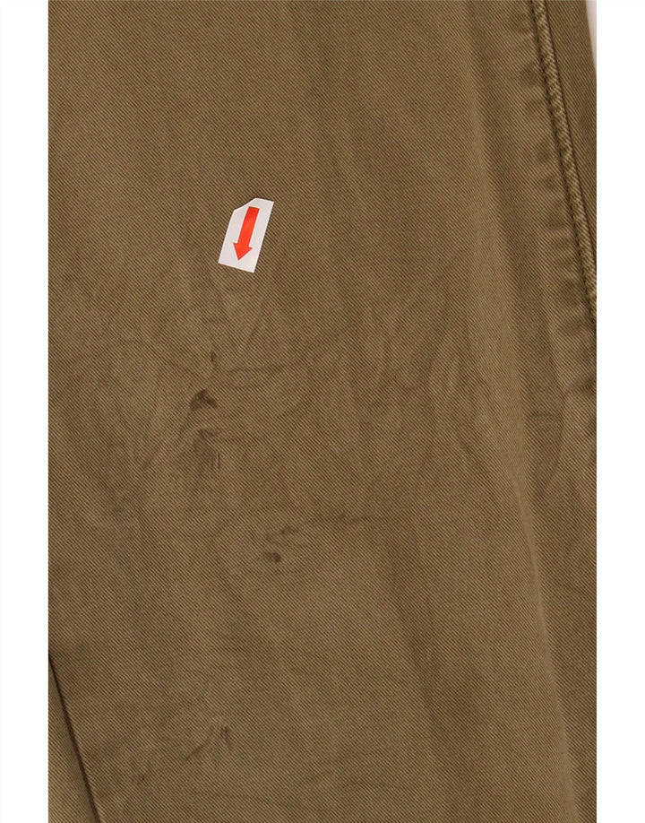 LEVI'S Mens Slim Chino Trousers W32 L32 Khaki Cotton