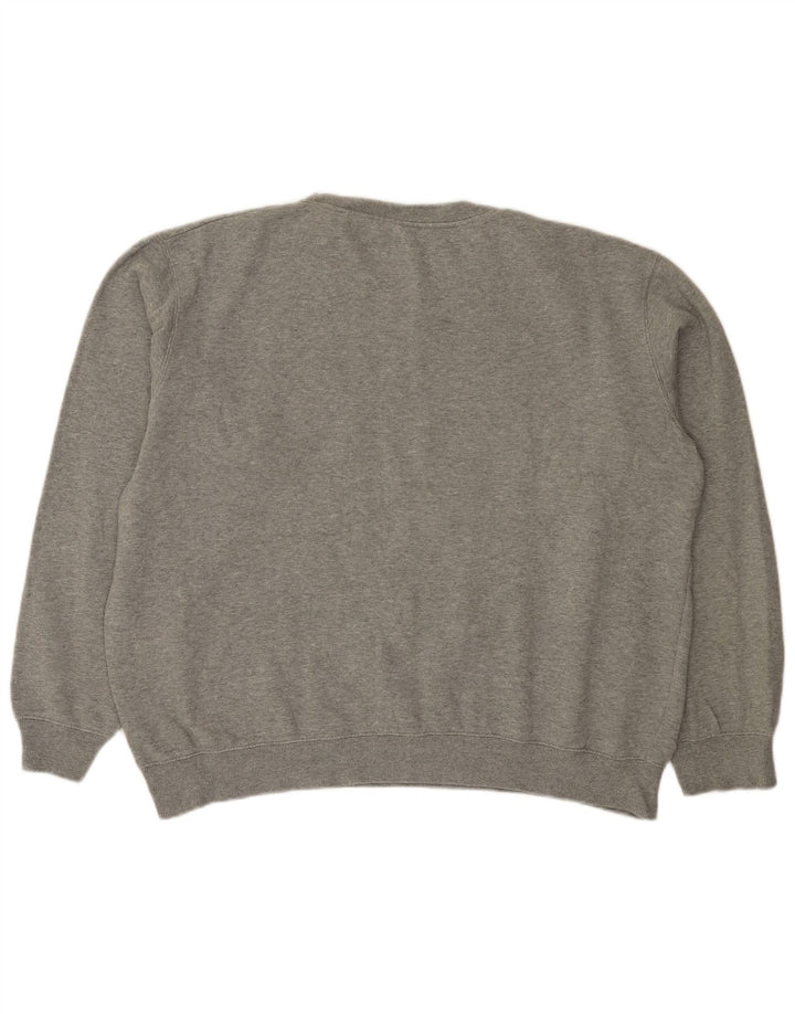 Fila Mens Graphic Sweatshirt Jumper XL Grey Cotton