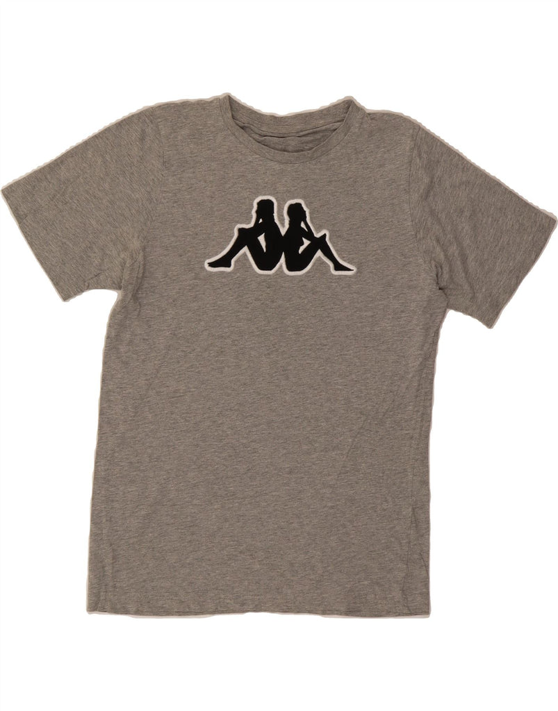 KAPPA Mens Graphic T-Shirt Top Medium Grey Vintage Kappa and Second-Hand Kappa from Messina Hembry 
