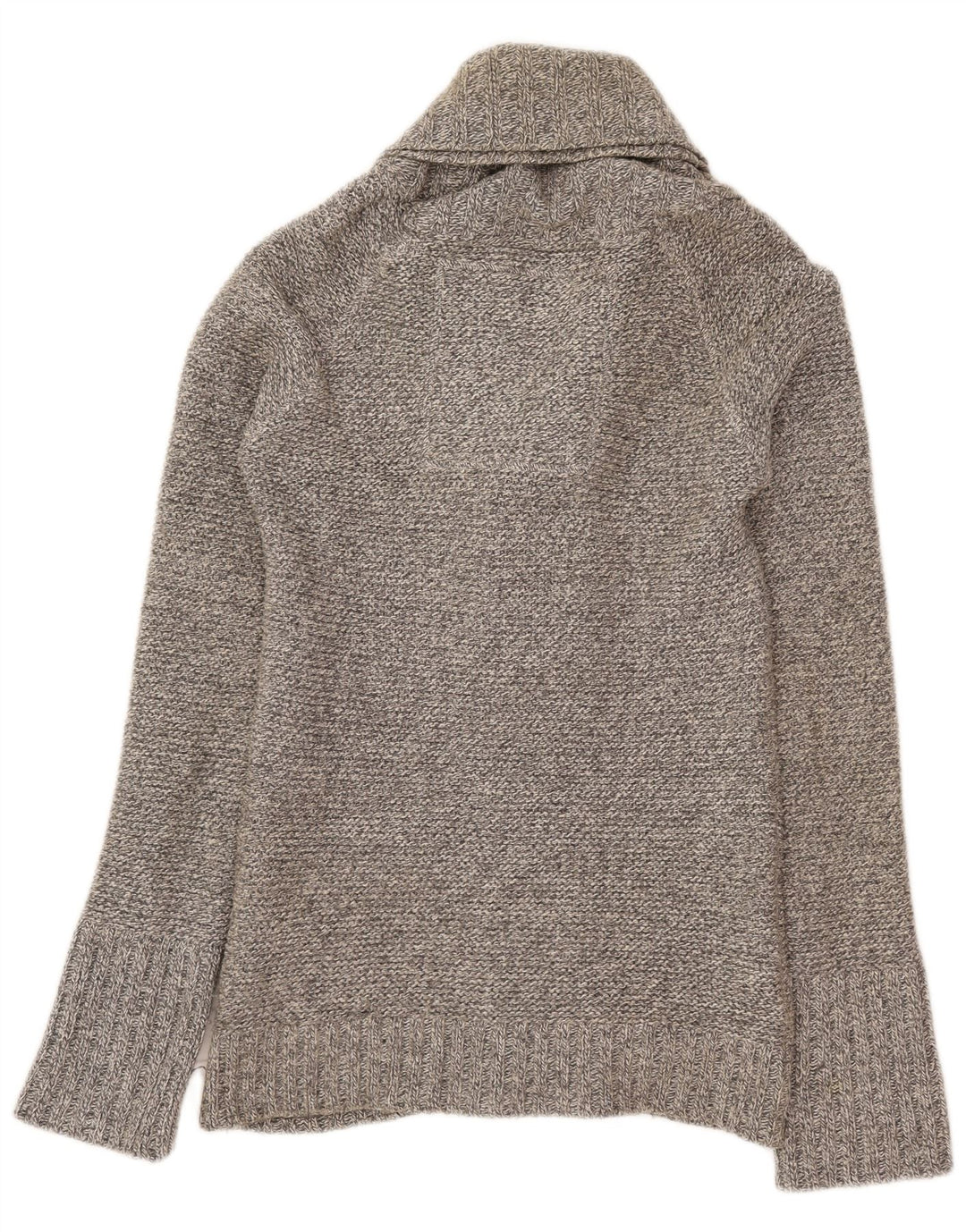 Superdry Mens Cardigan Sweater Medium Grey Cotton