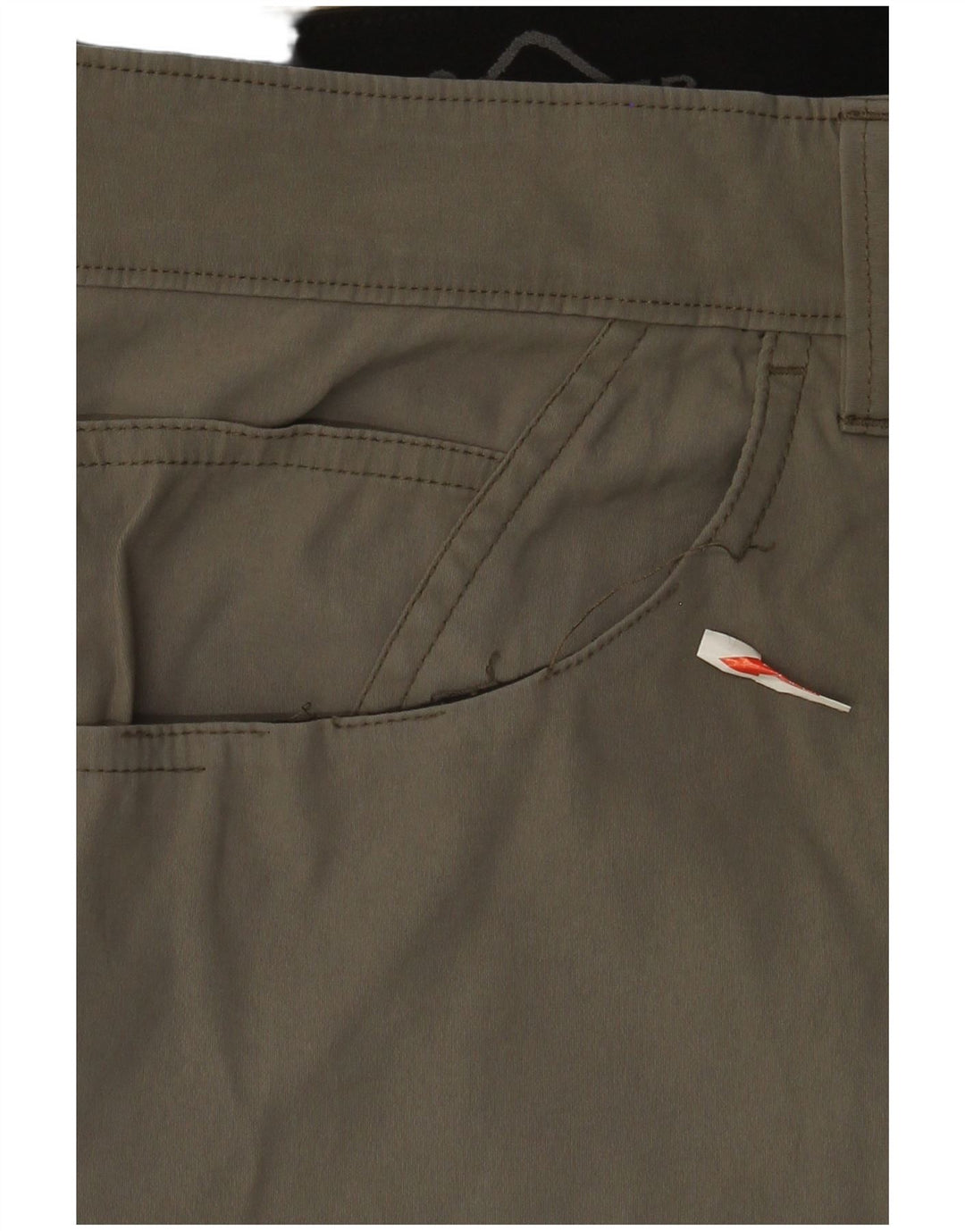 Eddie Bauer Mens Straight Casual Trousers W36 L32 Grey Nylon