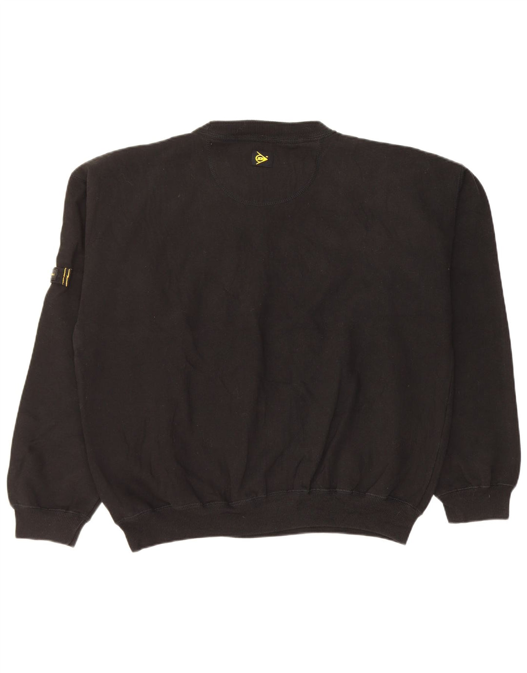 Dunlop Mens Graphic Sweatshirt Jumper XL Black Cotton