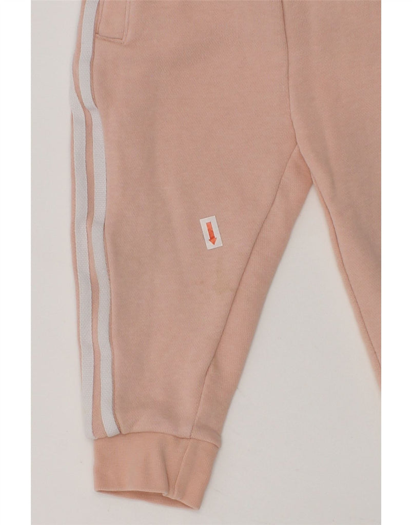 ADIDAS Baby Girls Joggers Tracksuit Trousers 12-18 Months Orange Cotton | Vintage Adidas | Thrift | Second-Hand Adidas | Used Clothing | Messina Hembry 