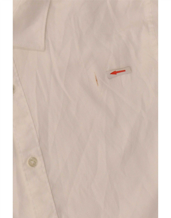 Zara Mens Slim Fit Shirt Large White