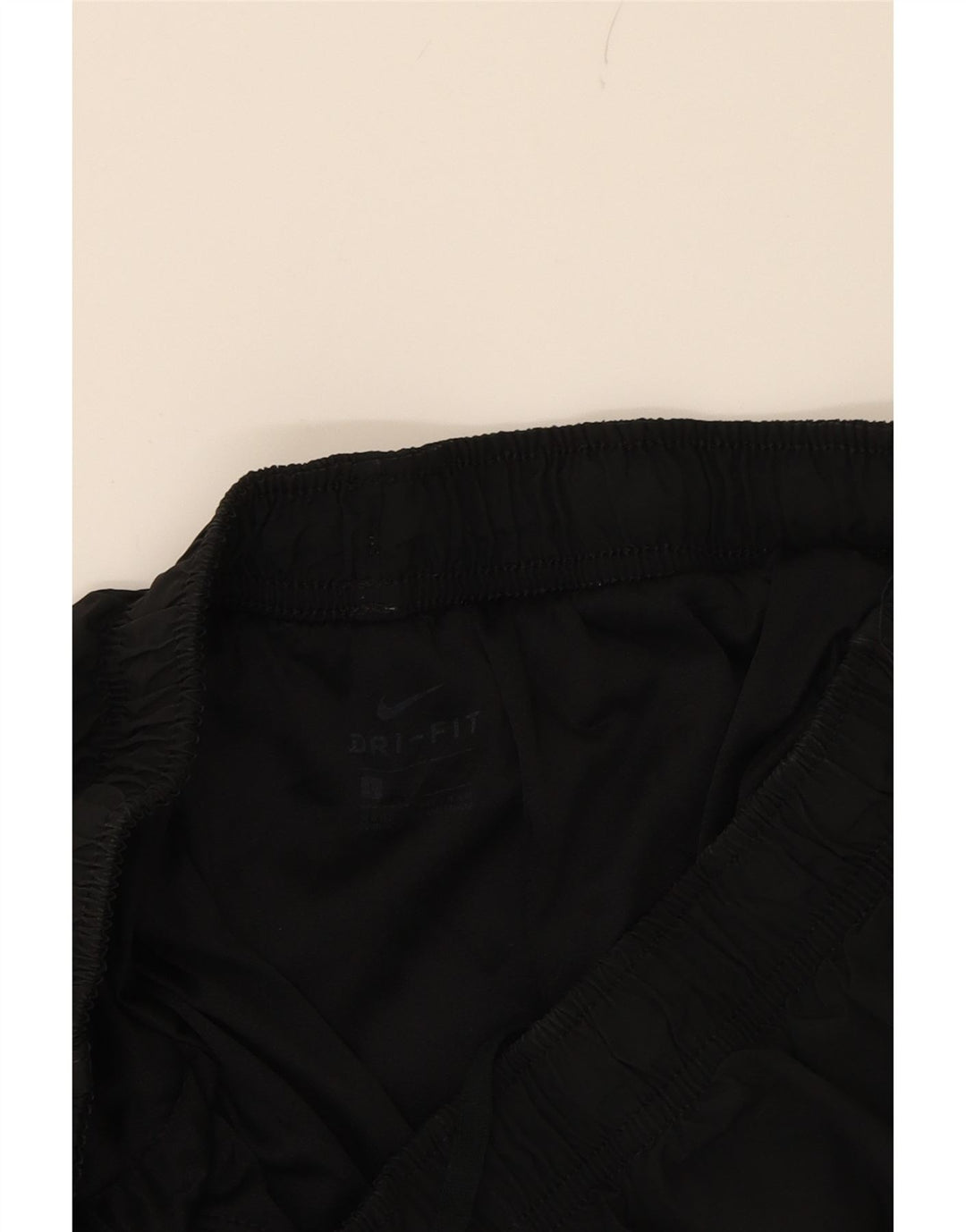 NIKE Womens Dri Fit Sport Shorts UK 14 Large  Black Polyester Vintage Nike and Second-Hand Nike from Messina Hembry 