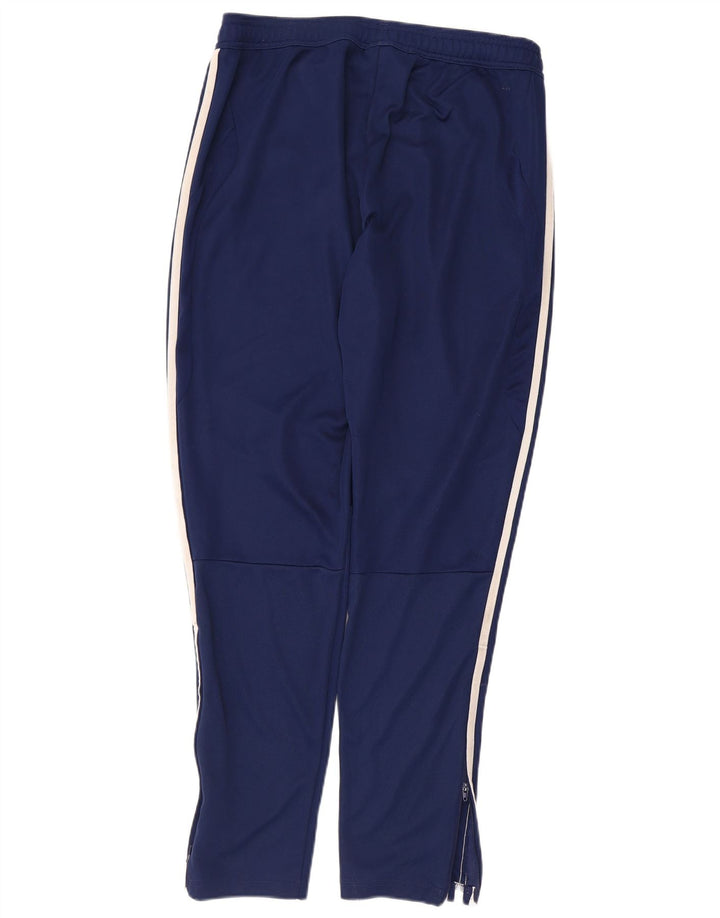 Adidas Mens Tracksuit Trousers Large  Navy Blue Polyester