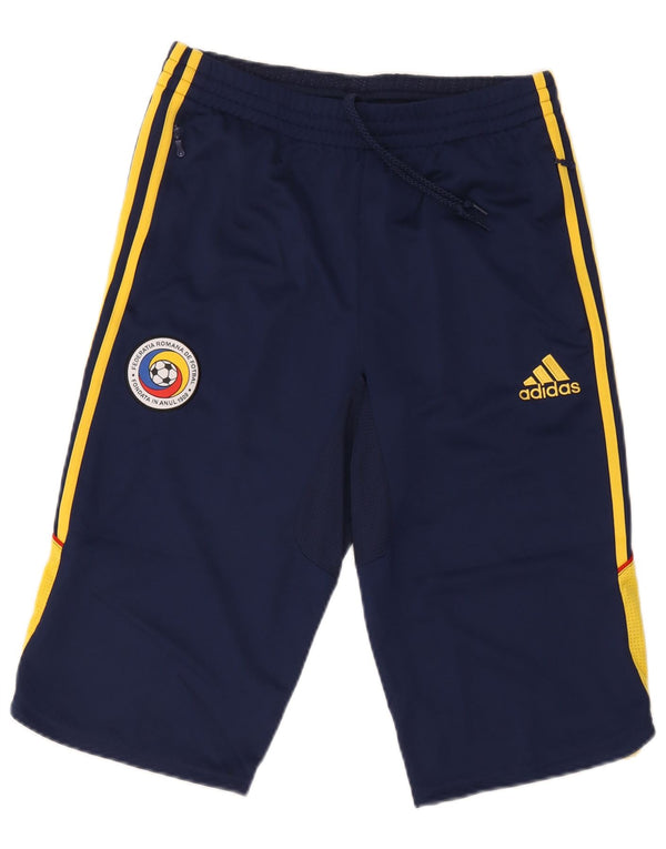 Adidas Mens Climacool Bermuda Sport Shorts Medium Navy Blue Colourblock