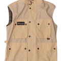 BELSTAFF Mens Utility Gilet IT 46 Small Off White Nylon