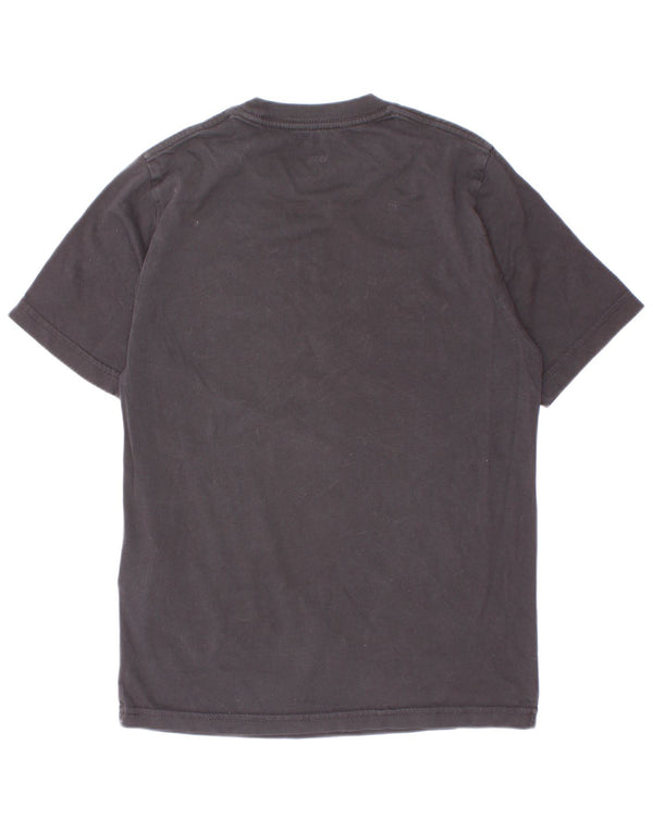 Vans Boys Classic Fit Graphic T-Shirt Top 8-9 Years Small Black Cotton