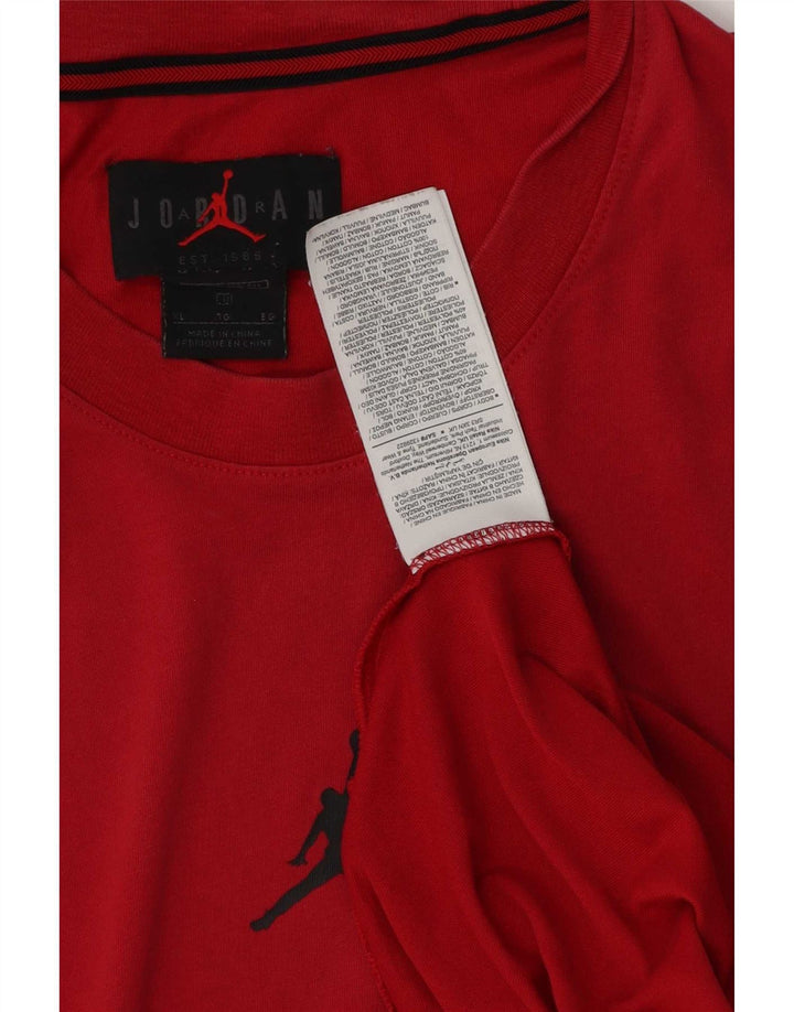 Jordan Mens Vest Top XL Red Cotton