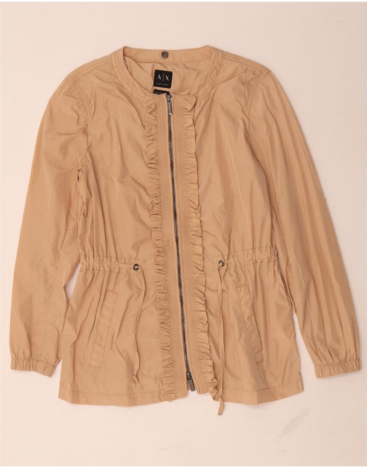 Armani Exchange Womens Jacket UK 10 Small Pink Polyester