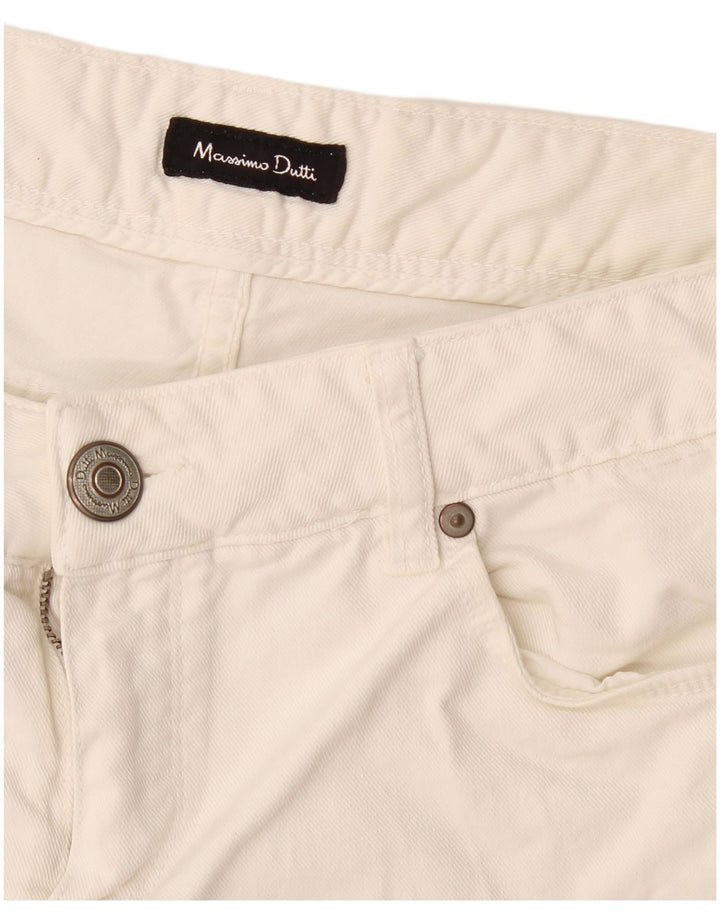 Massimo Dutti Womens Slim Jeans W28 L27 White
