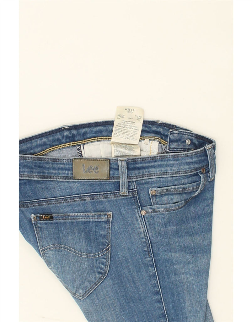 LEE Womens Toxey Slim Jeans W28 L31 Blue Cotton | Vintage Lee | Thrift | Second-Hand Lee | Used Clothing | Messina Hembry 