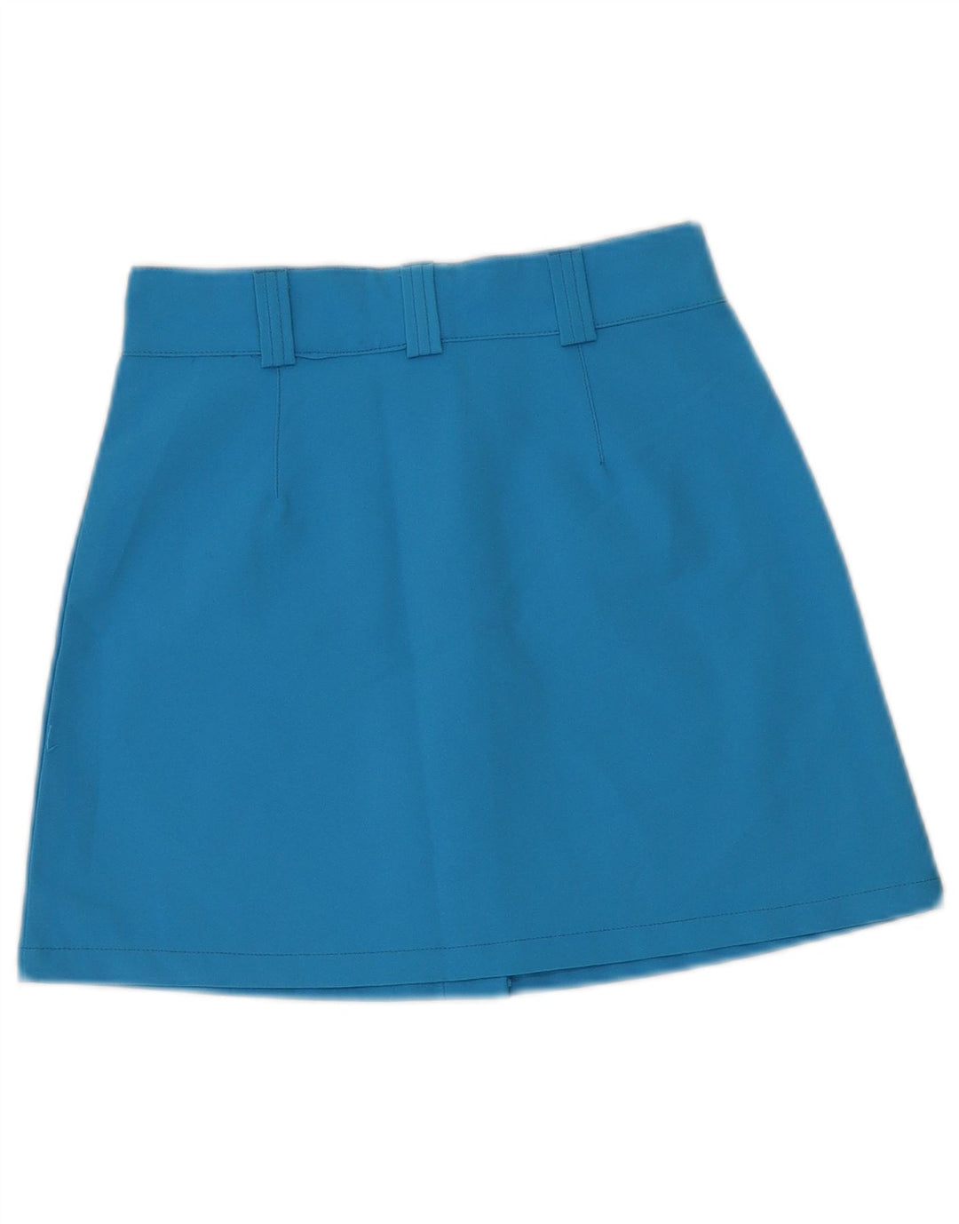 Calvin Klein Womens Mini Skirt W26 Small Blue Polyester