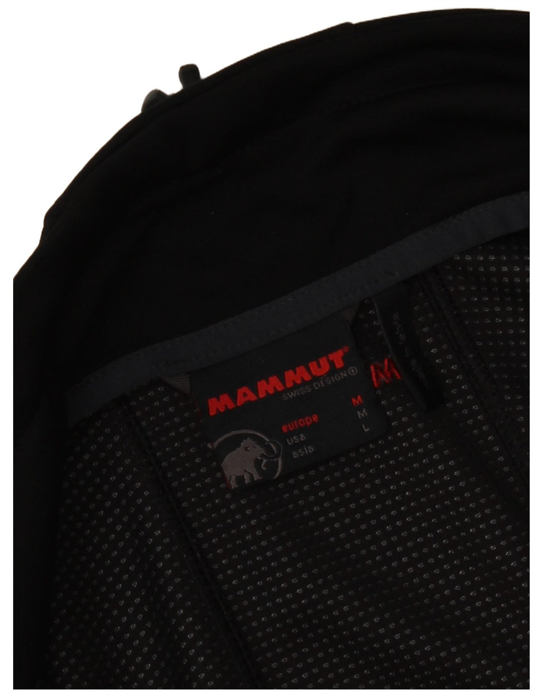 Mammut Mens Tracksuit Top Jacket Medium Black