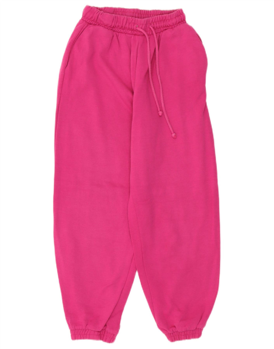 Zara Womens Tracksuit Trousers Joggers UK 10 Small  Pink Polyester