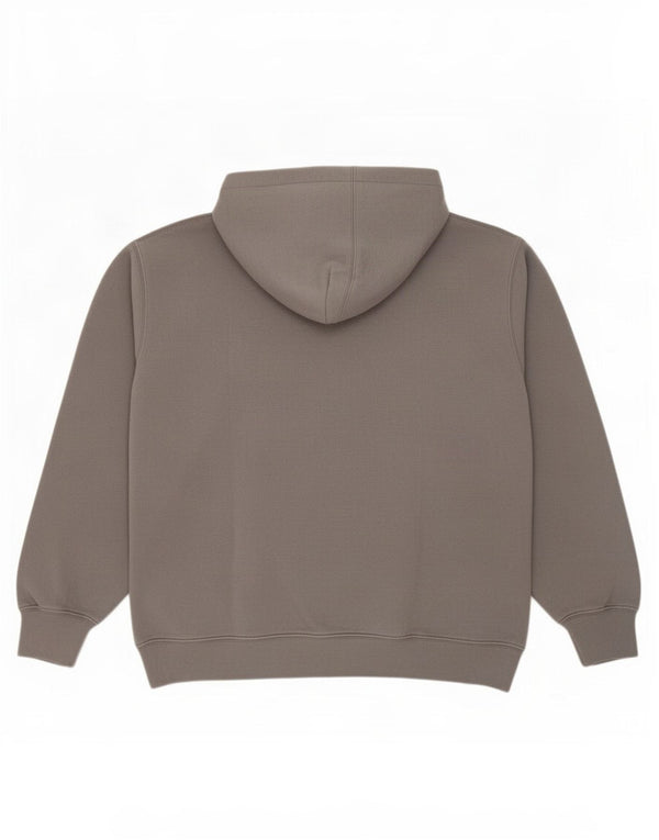 Gas Mens Graphic Hoodie Jumper Large Grey Cotton