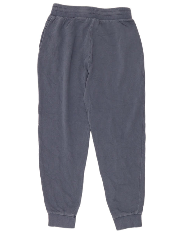 Reebok Womens Tracksuit Trousers Joggers UK 12/14 Medium  Blue Cotton