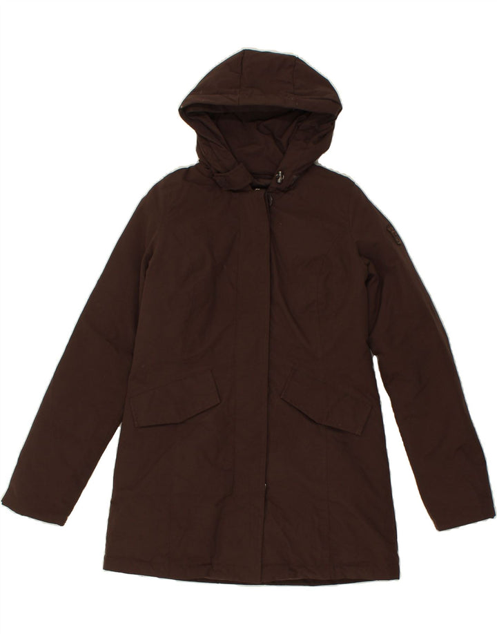 MARINA MILITARE Womens Windbreaker Jacket UK 6 XS Brown Polyamide Vintage Marina Militare and Second-Hand Marina Militare from Messina Hembry 