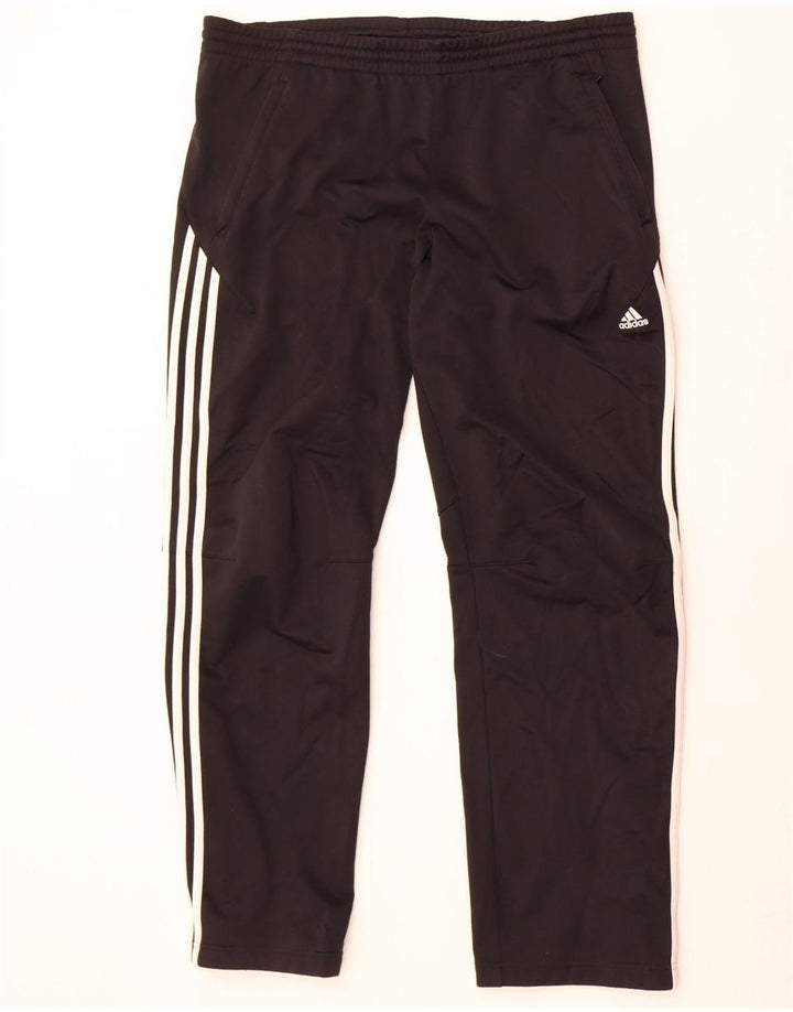 Adidas Mens Tracksuit Trousers Large  Black Polyester
