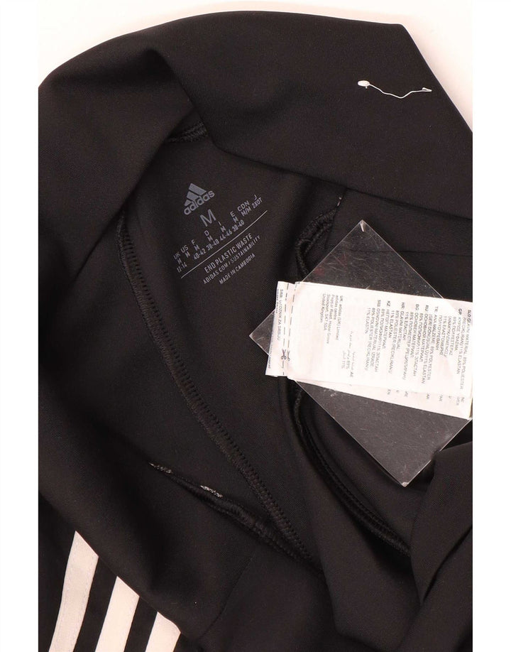 Adidas Womens Aeroready Sport Shorts UK 12/14 Medium Black Polyester