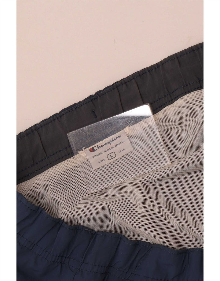 Champion Mens Swimming Shorts Large Navy Blue