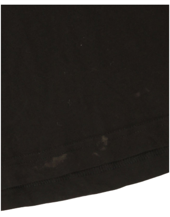 Puma Mens Graphic T-Shirt Top Small Black Cotton