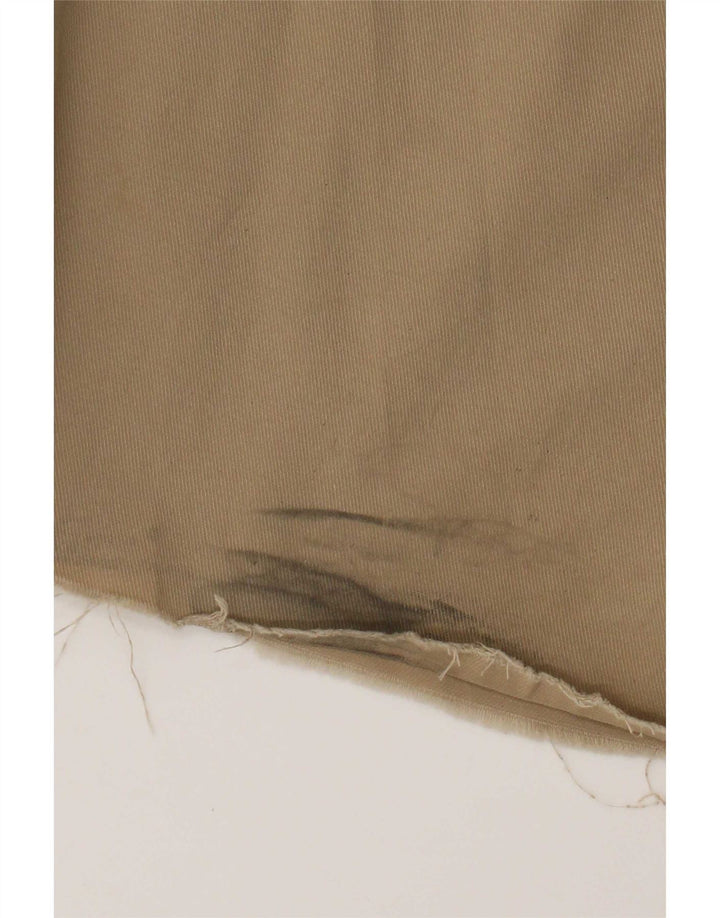 Volcom Mens Workwear Chino Shorts W34 Large Brown Cotton