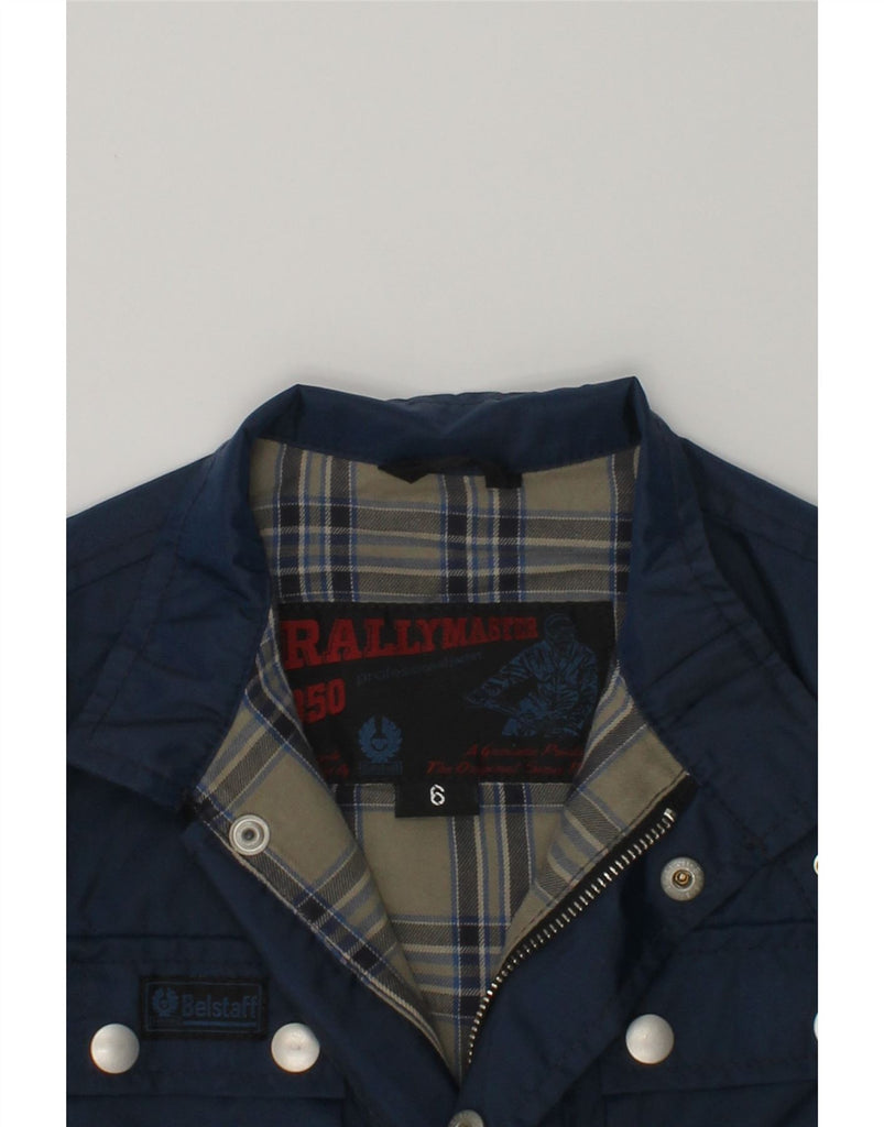 BELSTAFF Boys Utility Jacket 5-6 Years Navy Blue Polyamide | Vintage Belstaff | Thrift | Second-Hand Belstaff | Used Clothing | Messina Hembry 